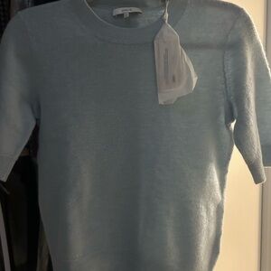 Vince Soft Blue Cashmere Sweater